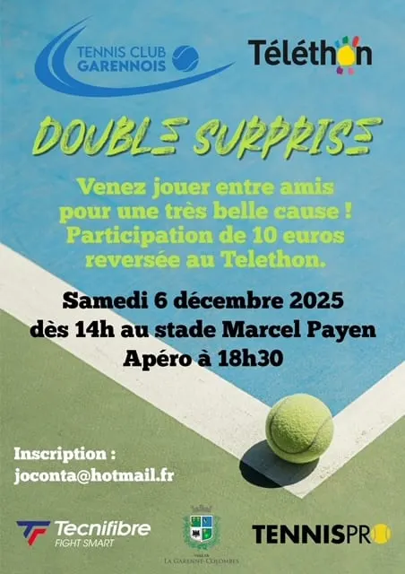 Tournoi Double Surprise 2025 — 01 affiche 2025 12 06 dble surprise