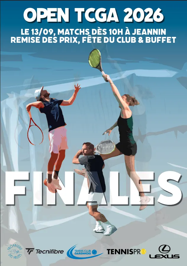 Tournoi Open 2026 — affiche tournoi open 2026